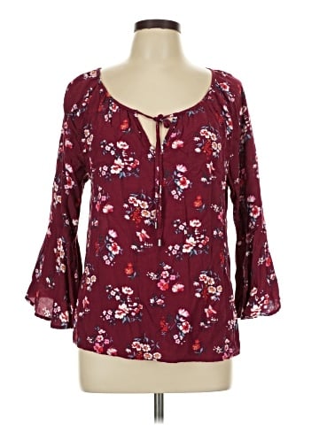 Krazy Kat 3/4 Sleeve Blouse (view 1)