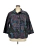 Tantrums Paisley Purple Blazer Size 3X - photo 1