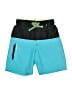 Gerry 100% Polyester Color Block Teal Board Shorts Size 5 - photo 1