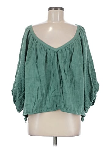 Just Living 3/4 Sleeve Blouse (view 1)