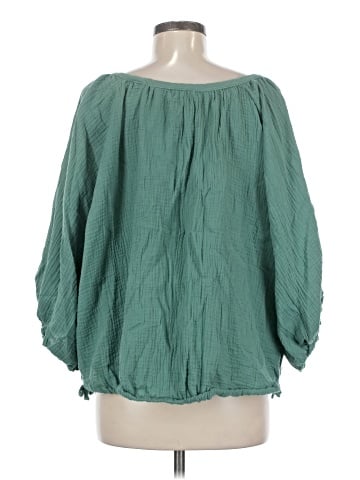 Just Living 3/4 Sleeve Blouse (view 2)