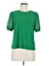 CeCe Green Short Sleeve Top Size M - photo 1