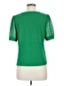 CeCe Green Short Sleeve Top Size M - photo 2