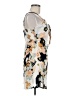 Volcom 100% Viscose Floral Gray Cocktail Dress Size 8 - photo 4