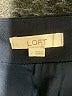 Ann Taylor LOFT Solid Black Casual Skirt Size 2 - photo 4