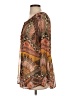 V Cristina 100% Polyester Brown Long Sleeve Blouse Size S - photo 5