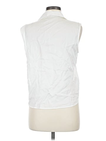 MNG Sleeveless Button-Down Shirt (view 2)