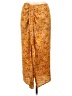 MNG 100% Polyester Yellow Casual Skirt Size L - photo 1