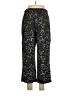 DR2 100% Recycled Polyester Print Black Casual Pants Size L - photo 2