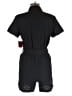 Matty M Solid Black Romper Size M - photo 2