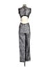 Alexis Paisley Silver Jumpsuit Size M - photo 2