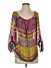 Hale Bob Pink 3/4 Sleeve Blouse Size S - photo 1