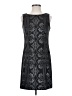 Connected Apparel Black Cocktail Dress Size 4 Petite - photo 1