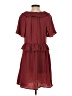 Old Navy 100% Polyester Burgundy Casual Dress Size S - photo 2