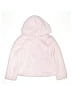 Cat & Jack 100% Polyester Pink Zip Up Hoodie Size 8 - photo 1