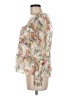 Alice + Olivia 100% Polyester Ivory 3/4 Sleeve Blouse Size M - photo 5