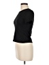 A.L.C. 100% Cotton Black Short Sleeve Turtleneck Size M - photo 5