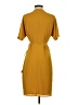 Babaton 100% Polyester Solid Yellow Casual Dress Size S - photo 2
