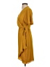Babaton 100% Polyester Solid Yellow Casual Dress Size S - photo 5