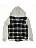 Janie and Jack Plaid Gray Cardigan Size 7 - 8 - photo 1