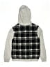 Janie and Jack Plaid Gray Cardigan Size 7 - 8 - photo 2