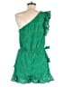 Tularosa 100% Polyester Green Romper Size M - photo 2