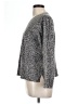 Jennifer Moore Animal Print Gray Pullover Sweater Size L - photo 5