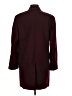Theory Burgundy Coat Size 4 - photo 2