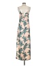 CeCe 100% Polyester Tropical Tan Casual Dress Size 2 - photo 2