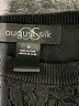 August Silk Black Pullover Sweater Size M - photo 7