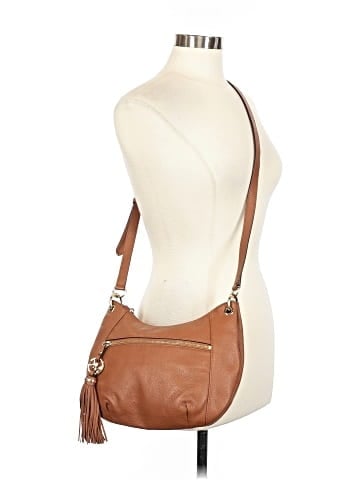 MICHAEL Michael Kors Leather Crossbody Bag (view 2)
