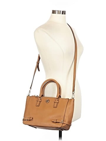 Tory Burch Leather Satchel (view 2)