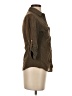 Fei 100% Cotton Brown 3/4 Sleeve Button-Down Shirt Size 2 - photo 4