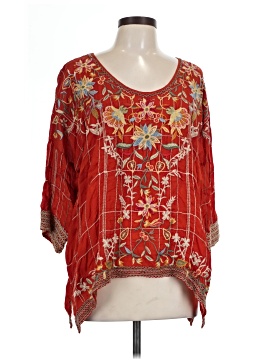 Johnny Was 3/4 Sleeve Blouse