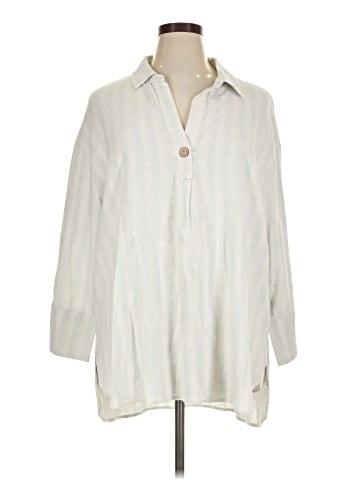 Cupio 3/4 Sleeve Button-Down Shirt (view 1)