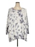 wonderly Tie-dye Gray Pullover Sweater Size 4X - photo 1