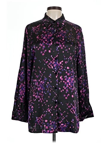 Kasper A.S.L. Long Sleeve Blouse (view 1)
