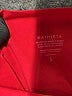 Athleta Solid Red Athletic Shorts Size L - photo 3
