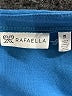 Rafaella 100% Cotton Blue Short Sleeve Top Size M - photo 7