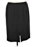 Tahari Solid Black Casual Skirt Size 8 - photo 2