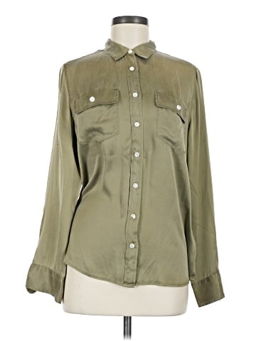 J.Crew Long Sleeve Silk Top (view 1)