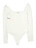 Babaton Ivory White Bodysuit Size M - photo 1