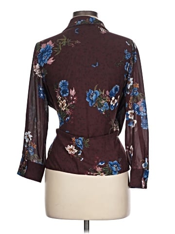 Zara Basic 3/4 Sleeve Blouse (view 2)