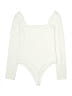 Babaton Ivory White Bodysuit Size M - photo 2