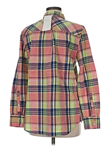 J.Crew Factory Store Long Sleeve Button-Down Shirt (view 2)