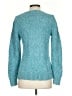 L.L.Bean 100% Cotton Tweed Teal Pullover Sweater Size S - photo 2