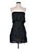 BCBGMAXAZRIA 100% Silk Black Cocktail Dress Size 4 - photo 1