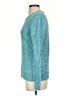 L.L.Bean 100% Cotton Tweed Teal Pullover Sweater Size S - photo 5