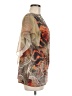 One World Orange Short Sleeve Blouse Size M - photo 4