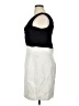 Taylor 100% Silk Argyle Ivory Cocktail Dress Size 14 - photo 5